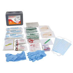 Аптечка первой помощи автомобильная, по приказу № 260н, ВИТАЛФАРМ, пластиковый бокс