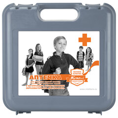 Аптечка для детских и учебных учреждений, по приказу №261н, ВИТАЛФАРМ, пластиковый кейс