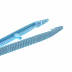 Пинцет одноразовый полимерный стерильный 200 мм, КОМПЛЕКТ 50 шт., КПИ