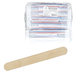 Шпатель деревянный стерильный двухсторонний, 18x150 мм, КОМПЛЕКТ 200 шт., ЛЕЙКО