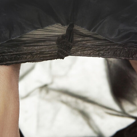 Бахилы двойные КОМПЛЕКТ 500шт (250пар) STRONG, 39х14см, 100мкм, 10г, черные, ELEGREEN, шк6783