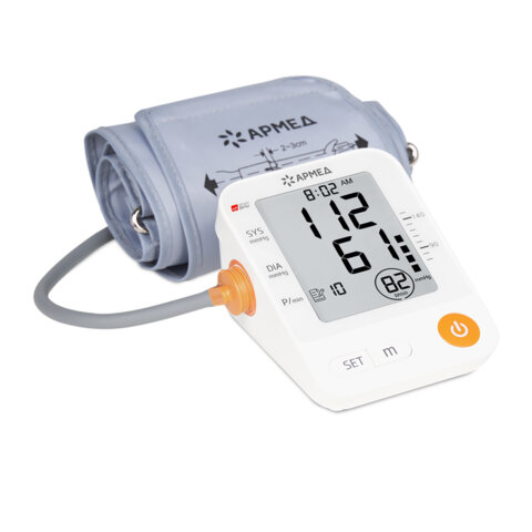 Тонометр (МЕД РегУд) АРМЕД YE670A, диапазон давления 0-280 мм рт. ст., диапазон пульса 40-200 уд/мин., автоматический, без поверки, 1990401