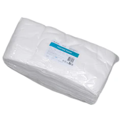 Полотенце одноразовое белое 35&times;70 см, КОМПЛЕКТ 50 шт., спанлейс 35 г/<wbr/>м<sup>2</sup>, ЧИСТОВЬЕ