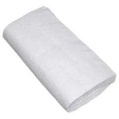 Салфетка одноразовая белая 45&times;45 см, КОМПЛЕКТ 100 шт., спанлейс 40 г/<wbr/>м<sup>2</sup>, ЧИСТОВЬЕ