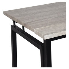 Стол на металлокаркасе BRABIX &laquo;LOFT CD-001&raquo;, 800&times;440&times;740 мм, складной, цвет дуб антик, 641210