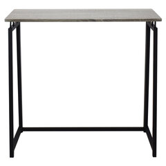 Стол на металлокаркасе BRABIX &laquo;LOFT CD-001&raquo;, 800&times;440&times;740 мм, складной, цвет дуб антик, 641210