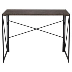 Стол на металлокаркасе BRABIX &laquo;LOFT CD-002&raquo;, 1000&times;500&times;750 мм, складной, цвет морёный дуб, 641212