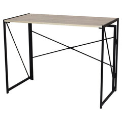 Стол на металлокаркасе BRABIX &laquo;LOFT CD-002&raquo;, 1000&times;500&times;750 мм, складной, цвет дуб натуральный, 641214