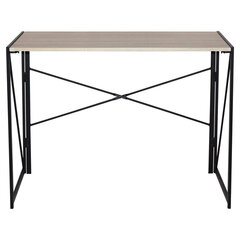 Стол на металлокаркасе BRABIX &laquo;LOFT CD-002&raquo;, 1000&times;500&times;750 мм, складной, цвет дуб натуральный, 641214