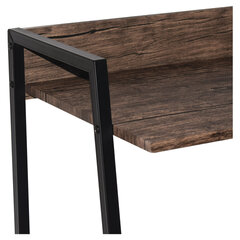 Стол на металлокаркасе BRABIX &laquo;LOFT CD-003&raquo;, 640&times;420&times;840 мм, цвет морёный дуб, 641215