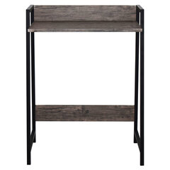 Стол на металлокаркасе BRABIX &laquo;LOFT CD-003&raquo;, 640&times;420&times;840 мм, цвет морёный дуб, 641215