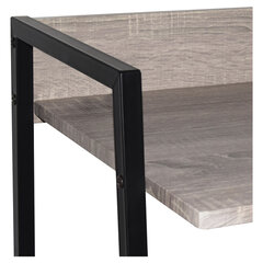 Стол на металлокаркасе BRABIX &laquo;LOFT CD-003&raquo;, 640&times;420&times;840 мм, цвет дуб антик, 641216