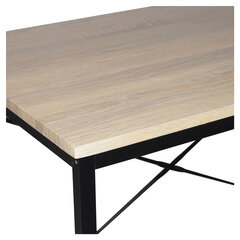 Стол на металлокаркасе BRABIX &laquo;LOFT CD-005&raquo;,1200&times;520&times;1200 мм, 3 полки, цвет дуб натуральный, 641223