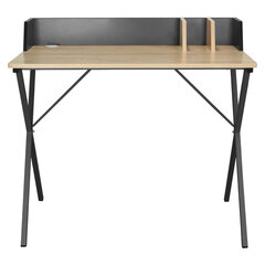 Стол на металлокаркасе BRABIX &laquo;LOFT CD-007&raquo;, 800&times;500&times;840 мм, органайзер, комбинированный, 641227