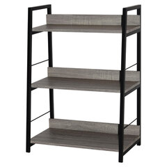 Стеллаж на металлокаркасе BRABIX &laquo;LOFT SH-002&raquo;, 600&times;350&times;845 мм, цвет дуб антик, 641232