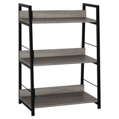 Стеллаж на металлокаркасе BRABIX &laquo;LOFT SH-002&raquo;, 600&times;350&times;845 мм, цвет дуб антик, 641232