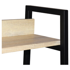 Стеллаж на металлокаркасе BRABIX &laquo;LOFT SH-003&raquo;, 600&times;350&times;1500 мм, 5 полок, цвет дуб натуральный, 641236