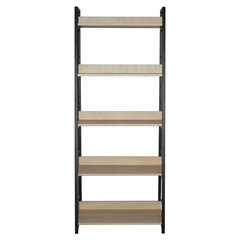 Стеллаж на металлокаркасе BRABIX &laquo;LOFT SH-003&raquo;, 600&times;350&times;1500 мм, 5 полок, цвет дуб натуральный, 641236