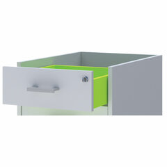 Тумба подкатная &laquo;Арго&raquo;, 440&times;450&times;580 мм, 3 ящика, замок, серый