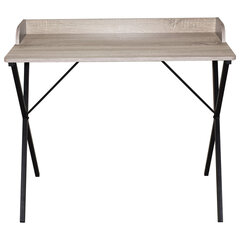 Стол на металлокаркасе BRABIX &laquo;LOFT CD-008&raquo;, 900&times;500&times;780 мм, цвет дуб антик, 641864