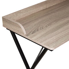 Стол на металлокаркасе BRABIX &laquo;LOFT CD-008&raquo;, 900&times;500&times;780 мм, цвет дуб антик, 641864