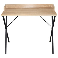 Стол на металлокаркасе BRABIX &laquo;LOFT CD-008&raquo;, 900&times;500&times;780 мм, цвет дуб натуральный, 641865