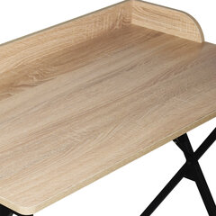 Стол на металлокаркасе BRABIX &laquo;LOFT CD-008&raquo;, 900&times;500&times;780 мм, цвет дуб натуральный, 641865