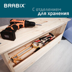Скамья деревянная, сосна, BRABIX "Scandi Wood SC-003", 1000х250х450 мм, 641889