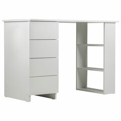 Стол письменный/<wbr/>компьютерный BRABIX &laquo;Scandi CD-016&raquo;, 1100&times;500&times;750 мм, 4 ящика, белый, 641891