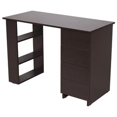 Стол письменный/<wbr/>компьютерный BRABIX &laquo;Scandi CD-016&raquo;, 1100&times;500&times;750мм, 4 ящика, венге, 641893