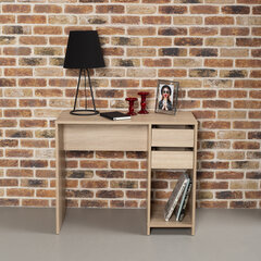 Стол письменный/<wbr/>компьютерный BRABIX &laquo;Scandi CD-017&raquo;, 900&times;450&times;750 мм, 2 ящика, дуб сонома, 641895