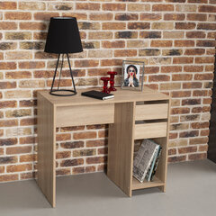 Стол письменный/<wbr/>компьютерный BRABIX &laquo;Scandi CD-017&raquo;, 900&times;450&times;750 мм, 2 ящика, дуб сонома, 641895