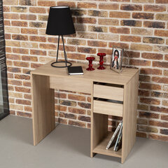 Стол письменный/<wbr/>компьютерный BRABIX &laquo;Scandi CD-017&raquo;, 900&times;450&times;750 мм, 2 ящика, дуб сонома, 641895