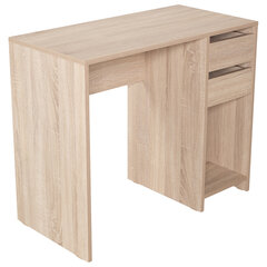 Стол письменный/<wbr/>компьютерный BRABIX &laquo;Scandi CD-017&raquo;, 900&times;450&times;750 мм, 2 ящика, дуб сонома, 641895