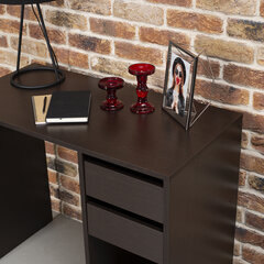 Стол письменный/<wbr/>компьютерный BRABIX &laquo;Scandi CD-017&raquo;, 900&times;450&times;750 мм, 2 ящика, венге, 641896