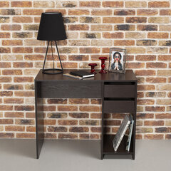 Стол письменный/<wbr/>компьютерный BRABIX &laquo;Scandi CD-017&raquo;, 900&times;450&times;750 мм, 2 ящика, венге, 641896