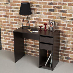 Стол письменный/<wbr/>компьютерный BRABIX &laquo;Scandi CD-017&raquo;, 900&times;450&times;750 мм, 2 ящика, венге, 641896