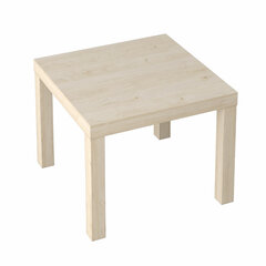 Стол журнальный &laquo;Лайк&raquo; аналог IKEA (550&times;550&times;440 мм), дуб светлый