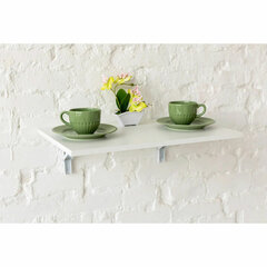 Стол настенный откидной &laquo;СЛКС&raquo;, 600&times;380 мм, многофункциональный, ЛДСП белая