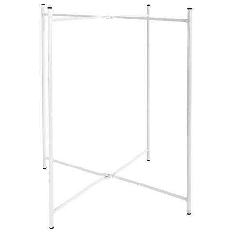 Столик-поднос BOOMHOUSE (БУМХАУС) CT-003 кофейный (ширина 47, высота 51 см), металл, белый, 641939 - фото 7