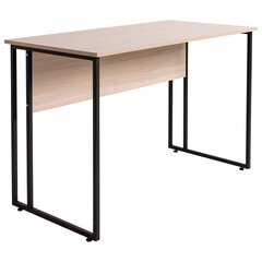 Стол BRABIX &laquo;SMART CD-019&raquo;, 1180&times;600&times;770 мм, ЛОФТ, металл/<wbr/>ЛДСП ясень шимо светлый, каркас черный, 641947