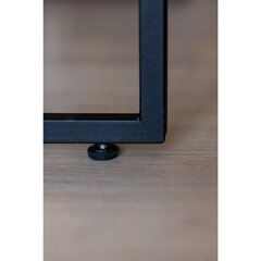 Стол BRABIX &laquo;SMART CD-019&raquo;, 1180&times;600&times;770 мм, ЛОФТ, металл/<wbr/>ЛДСП бунратти, каркас черный, 641948