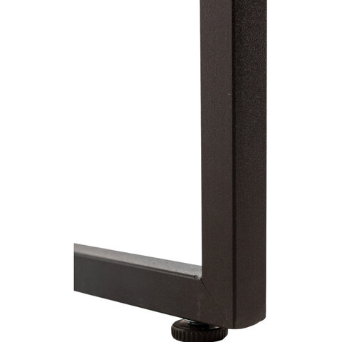 Стол BRABIX "SMART CD-020", 900х500х770 мм, ЛОФТ, металл/ЛДСП бунратти, каркас черный, 641950