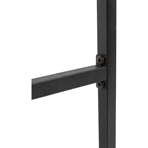 Стол BRABIX "SMART CD-020", 900х500х770 мм, ЛОФТ, металл/ЛДСП бунратти, каркас черный, 641950