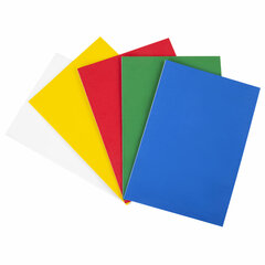 Пористая резина/<wbr/>фоамиран А4, 2 мм, НАБОР, 5 листов, 5 цветов, яркие цвета, самоклеящаяся, ОСТРОВ СОКРОВИЩ, 660080