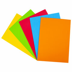 Пористая резина/<wbr/>фоамиран А3, 2 мм, НАБОР, 5 листов, 5 цветов, яркие цвета, ОСТРОВ СОКРОВИЩ, 660618