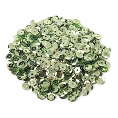 Пайетки для творчества &laquo;Классика&raquo;, оттенки зеленого, 6 мм, 30 грамм, ОСТРОВ СОКРОВИЩ, 661273