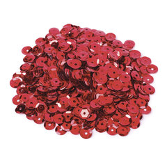 Пайетки для творчества &laquo;Классика&raquo;, оттенки красного, 6 мм, 30 грамм, ОСТРОВ СОКРОВИЩ, 661274