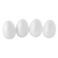 Пенопластовые заготовки для творчества &laquo;Эллипсы&raquo;, 4 шт., 60 мм, ОСТРОВ СОКРОВИЩ, 661354