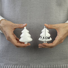 Пенопластовые заготовки для творчества &laquo;Ёлочки&raquo;, 3 шт., 75 мм, ОСТРОВ СОКРОВИЩ, 661372